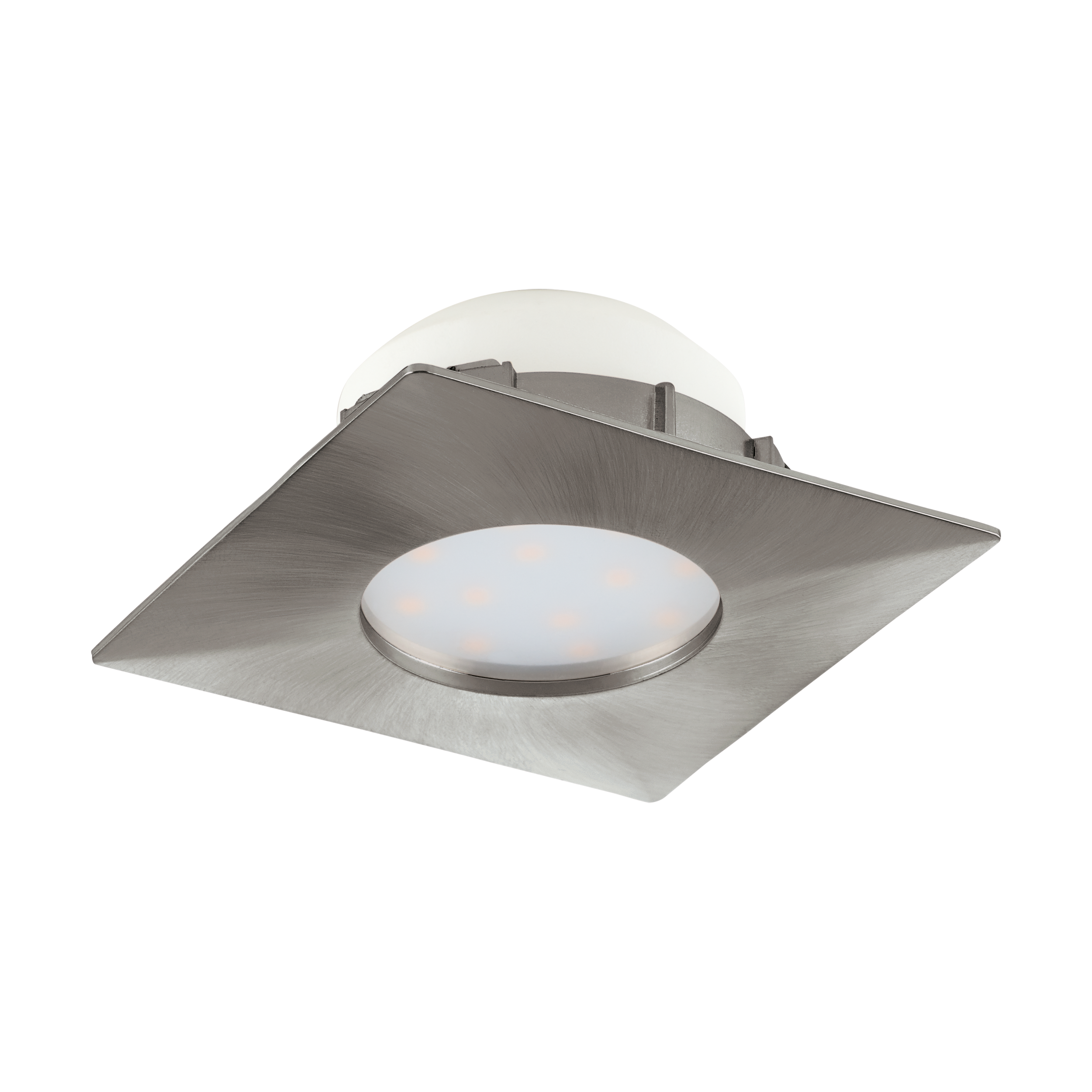 EGLO Pineda - Inbouwspot - 500 Lumen - Warm Wit - Nikkel - 95799