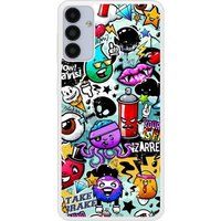 Samsung Galaxy A13 Graffiti 2 Verstevigd hoesje met sublimatie bedrukking