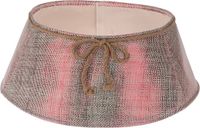 Koopman International Jupe de sapin de Noël - D60 x H25 cm - pour sapins de Noël jusqu'à 210 cm - panier de sapin de Noël