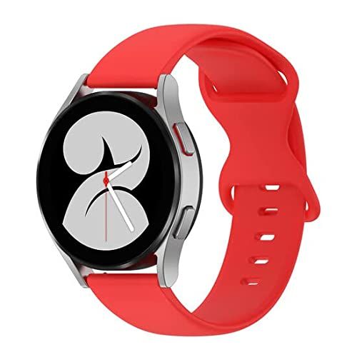 By Qubix Qubix Sportband - Compatible with Garmin Vivoactive 3 - Red - 20mm