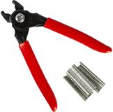 Browin Vleeszacclipper - Roestvrij Staal - Handmatige Bediening - 60 clips