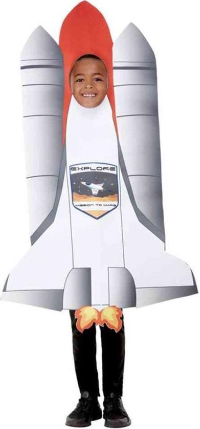 Smiffys Kinder Kostuum Rocket Grijs