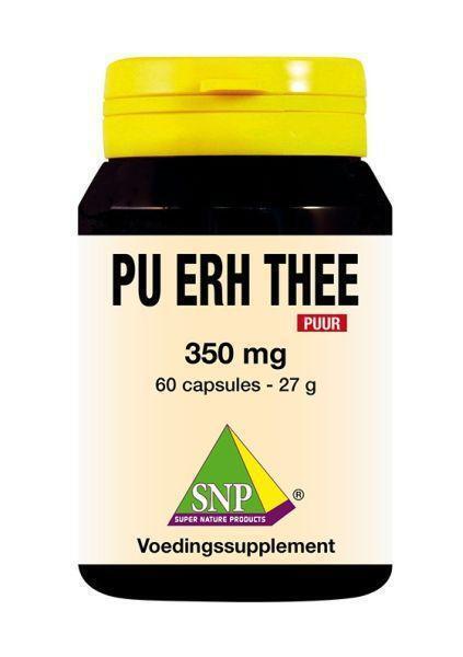 SNP Pu erh thee 350 mg puur 60 CA