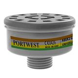 Portwest P926 ABEK2 Gasfilter Universeel Schroefdraad Lichtgewicht