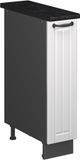 Vicco Apotheekkast Fame-Line, Wit Landhuis/Antraciet, 20 cm, WB Antraciet