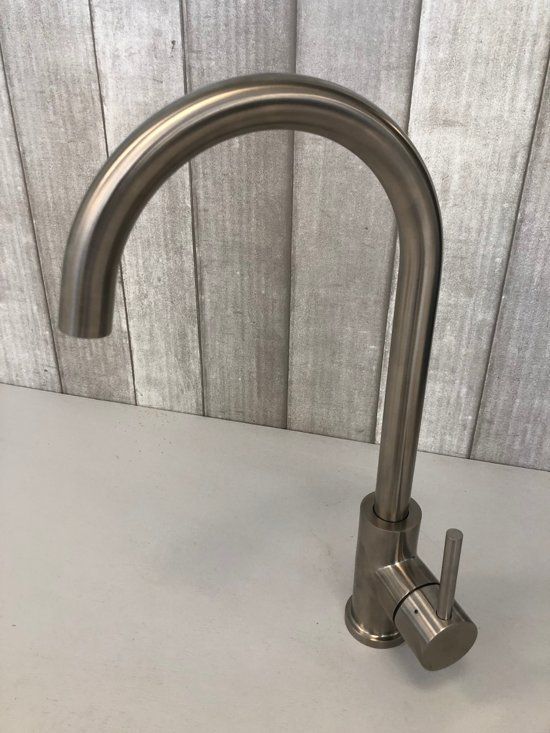 Keukenkraan Inox van echt RVS