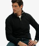 Superdry Geribde trui met ritskraag