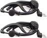 Retevis casque radio bidirectionnel avec microphone (2 pièces)