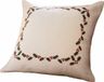 LOBERON Kussenhoes Lenius linnen/rood/groen 40x40 cm