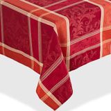 SARO LIFESTYLE Plaid Design Herfst Herfst Seizoen Tafelkleed, 70 "x 104", Multi