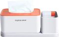 Orange Table Tissue Holder Storage Box