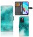 B2Ctelecom Book Case voor Hoesje Xiaomi Redmi 10 Painting Blue