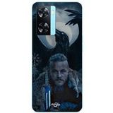 Maniacase Hoesje Oppo A57s 4G Vikingen ragnar lothbrok raaf