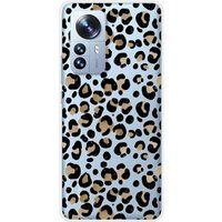 Xiaomi Mi 12 Pro Leopard Bedrukt Siliconen Hoesje