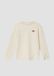 s.Oliver T-shirt Lichtbeige Kinderen Korte Mouw Katoen Effen Ronde Hals Casual