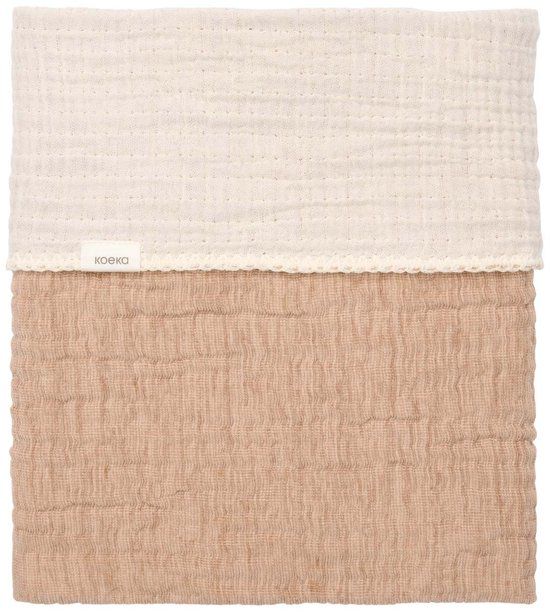 Koeka Ledikantdeken Rivoli Caffe 100x150