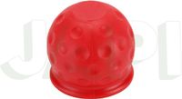 DTR Trekhaakdop rubber universeel rood