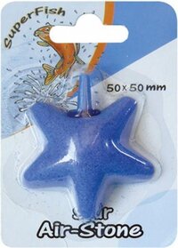 SuperFish uitstromer ster - Blauw - Kunststof