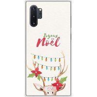 Rendier Siliconen Hoesje compatibel met Samsung Galaxy Note 10 Plus lichtgevend rendier