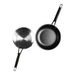Lacor - 47424 Origin, anti-aanbakpan, roestvrij staal 18/10, QuanTanium® antiaanbaklaag, PFO-vrij, sandwich-thermobodem, handwas, geschikt voor inductie, ovenbestendig, Ø 24 cm