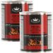 Esschert Design Bv Fancy Flames Gel de feu/gel de combustion - 2x - 500 ml - foyers à gel/pots à feu - intérieur et extérieur