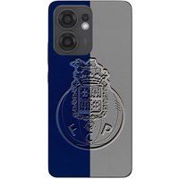 Oppo Coque Pour Oppo Reno 13F fcp porto gond bleu et gris
