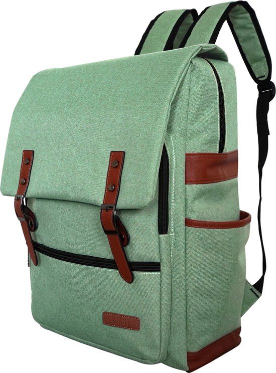ZILOU® Laptop Rugzak 36L - 17 inch - Groen - Anti-Diefstal - Waterafstotend