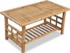 Maison Exclusive - Table basse bambou, 90x50x45 cm