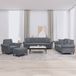 Maison Exclusive - Ensemble de canapés 4 pièces avec coussins, velours gris foncé