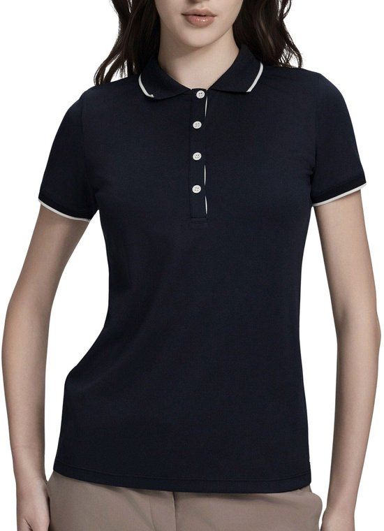 Luhta Kivimaa Polo Shirt Dames - Maat XXL - Donkerblauw
