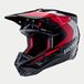 Alpinestars Honda S-M5 Helm Ece 22.06 Noir Rouge Brillant - Casque