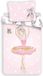 dreamee Jerry Fabrics Ballerina Dance Dekbedovertrek Eenpersoons Roze 140 x 200 cm