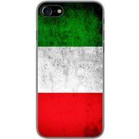 Apple iPhone SE 2020/2022 Drapeau italie Bedrukt siliconen hoesje