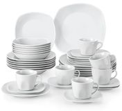 Elisa set de table - MC-001 - Set de table - 36 pièces - Blanc