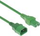 ACT Netsnoer C14 - C15 groen 2,5 m AK5395