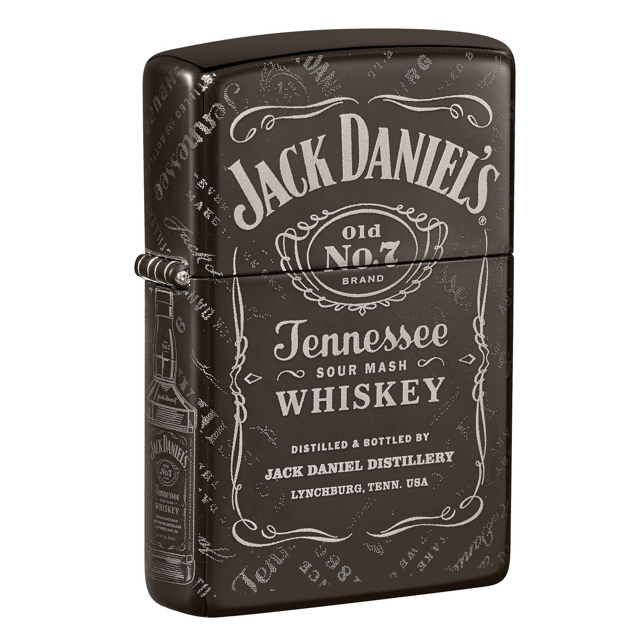 Zippo Zippo Jack Daniel’s Photo Image Black Ice 49320-000002, aansteker