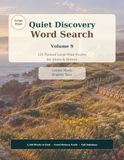 Quiet Discovery Quiet Discovery Word Search Volume 9: 120 Themed Large-Print Puzzles for Adults & Seniors