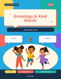 Hello, Spanish!: Kindergarten Spanish