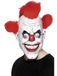Smiffys Clown 3/4 Latex Mask, Red & White
