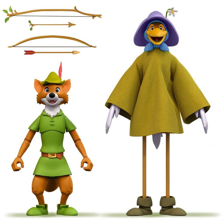 Super7 Disney Ultimates Wave 2 - Robin Hood Stork Costume Action Figure - 7 inch