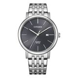Citizen BI5070-57H Heren Horloge Zilverkleurig Staal Analoog Quartz 40mm