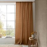Pineapple Elephant Muscat wafel 140 x 183 cm sleuf top voile gordijnpaneel karamel