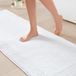 Madison Park Signature Splendor Omkeerbare 100% Katoen Tufted Badkamer Rug-3000 GSM Hotelkwaliteit Luxe Pluche Hoogpolige Badmat Absorberend, Sneldrogende, Douchekamer Decoratie, 24x72, Wit