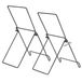 DOKIO Système de montage de panneau solaire, métal durable, facile à installer, 1 jeu (2 pièces de fixation)