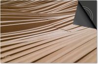 Dietrix Inductie Beschermer - 71x52 cm - Hout en Boom - Houten latten patroon
