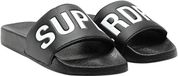 Superdry Pool Badslippers Heren Zwart Maat 40/41