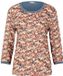 Tom Tailor Fabric Mix 1032698 T-shirt à manches longues multicolore M Femme