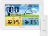 Merkloos / Sans marque Wan GmbH Draadloos weerstation - Binnen buiten meter - Weer voorspellen - Kleur LCD display - Met 1 sensor - Wit