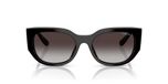 Vogue Vo 5641su Lunettes de soleil femme œil de chat noir gris 53mm