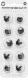 Widex - Coselgi - oortips - Dome - Tip - luidsprekers - easywear thintube - Instant double ear-tip M